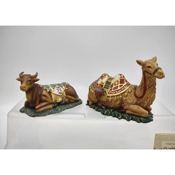 Thomas Kinkade Hawthorne Village Nativity 15 Piece Set 2007 Christmas Holiday - Picture 7 of 14